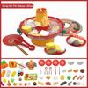 Children's Electric Kitchen Playset: Steam-Spraying Hot Pot Toy for Boys and Girls (Ages 3-6)
