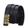 Women's Trendy Genuine Leather D-Buckle Belt – Celebrity Style Fashion Accessory