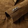 Spring Autumn Men's Jacket Jacket Men Loose Small Casual Corduroy Suit Men