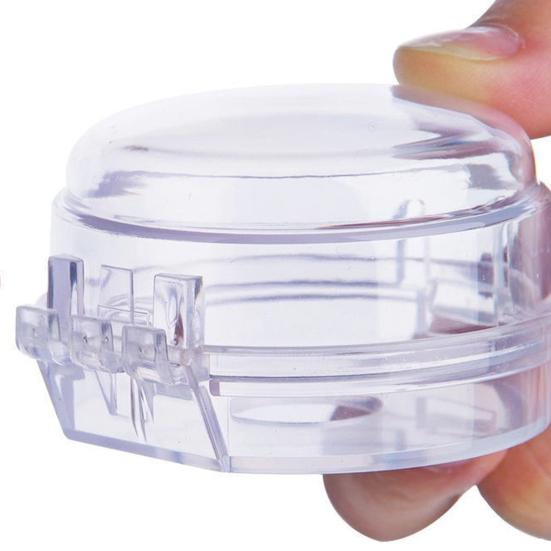 2/3/4Pcs Transparent Stove Knob Safety Cover Heat Resistant Dustproof Baby Proof Universal Kitchen Oven Lock Gas Stove Knob Safety Guard Protector