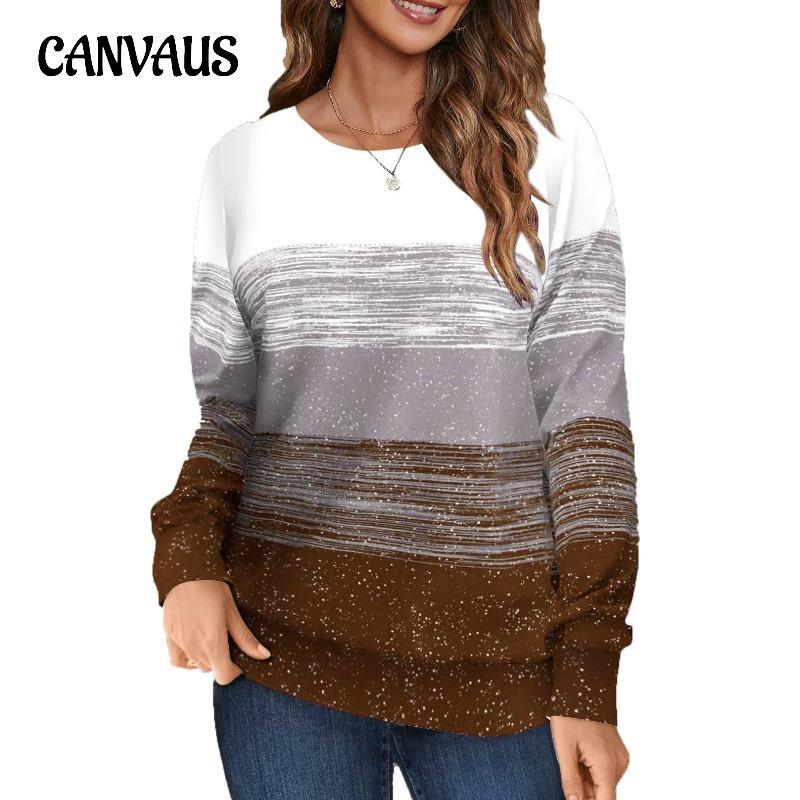 

Весенне-осенняя женская блузка в полоску, свободная повседневная футболка с длинными рукавами, топы