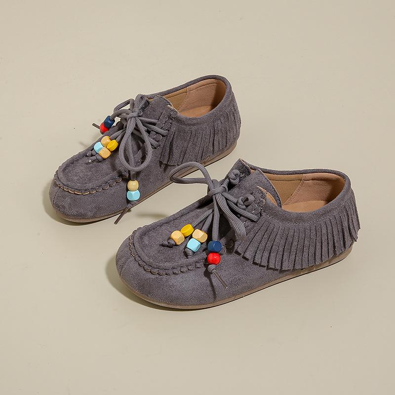 Children's autumn new ins female students casual versatile Doudou women's shoes Y