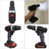 Brushless Cordless Electric Drill Dual Speed Adjustment Torque 6V 450/1450r/min Rechargeable 2Battery With LED Light