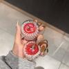 Portachiavi Ciondolo a Forma di Frutta Borsa Ciondolo Frutta Simboleggiante Fascino Portachiavi Simulazione Sicurezza Decorazione Auto