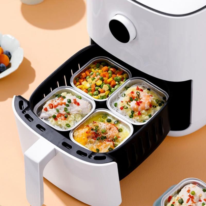 Mini Cake Cup Aluminum Foil Cupcake Wrappers Baking Cups Cases Muffin Boxes Non-Stick Pudding Dessert Cups Kitchen Tools