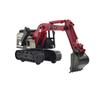 Simulation Alloy Excavator Children's Excavator Engineering Vehicle Toy Boy Baby Bulldozer Toy Car
