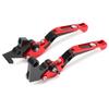 2pcs Motorcycle Brake Clutch Levers Adjustable CNC Aluminium Alloy Replacement for YAMAHA XJ6 DIVERSION 2009‑2015