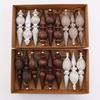 Kunststoff Material Weihnachtsbaumschmuck 9 Stück/Karton Weihnachts-Hängeschmuck Set Kamindekoration