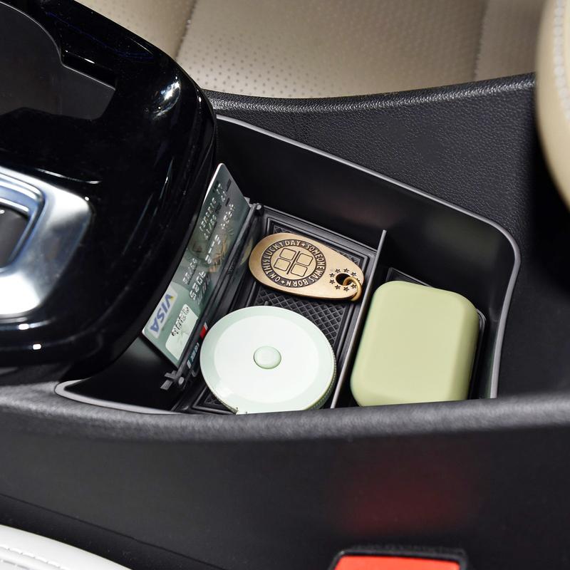 For 2024 Chevy Trax Car Armrest Storage Box ABS Center Console Organizer Fit for Chevrolet Trax LS Accessories Glove Ert Box