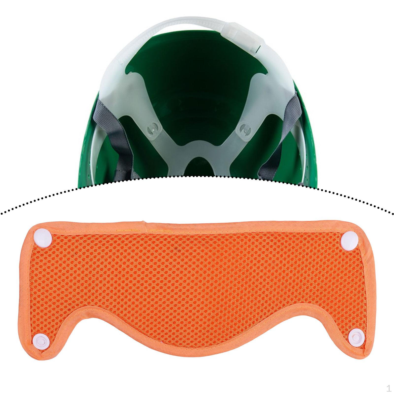 

Hard Hat Sweatband for Hardhat Headband Soft Lightweight Mesh Washable Sweat Band Liner оранжевый