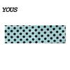 Sweat Absorbing Yoga Headband Retro Polka Dot Headbands for Women, Elastic Soft Hair Bands, Breathable Fitness Cute Stretchy Warp Accessories Workout