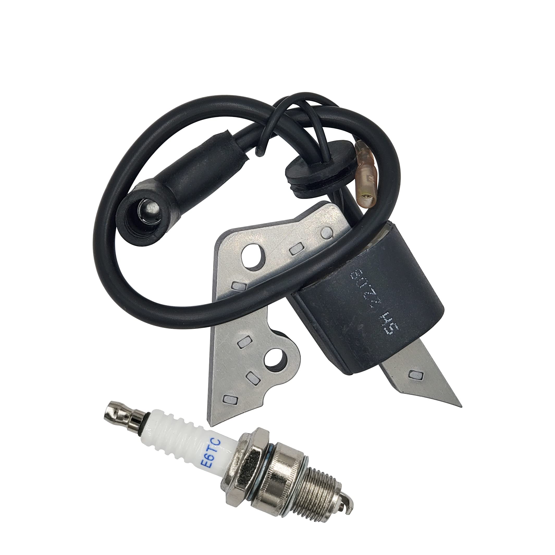 

leihuo Ignition Coil Spark Plug for EY230 5HP Engine Motor + EY20, EY200, EY23,