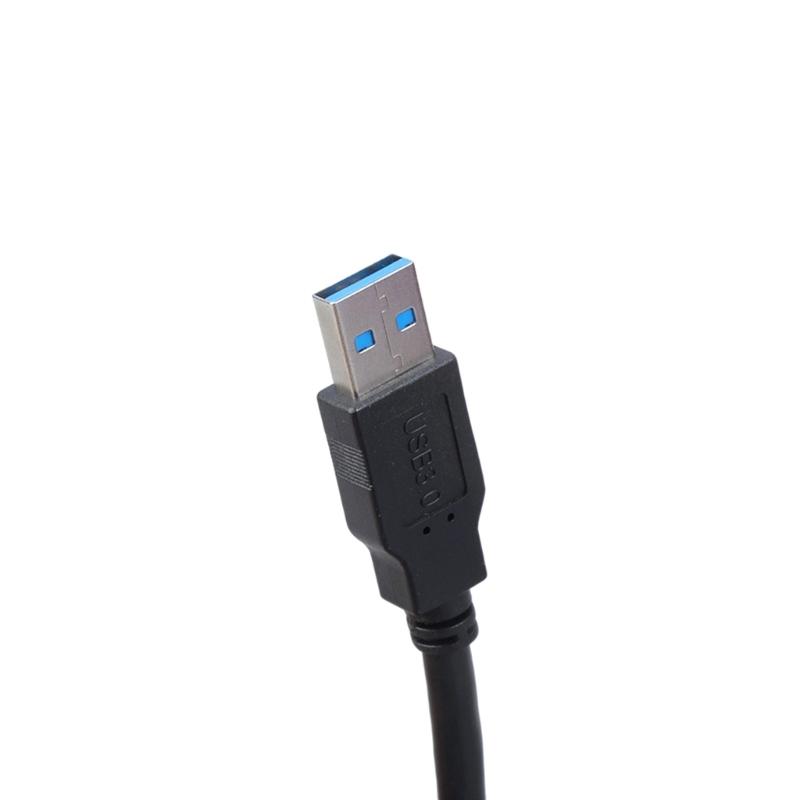 104cm USB3.0 Male To Female Extension Cable Plastic Texture for Car Dashboard Panel Mount with 5Gbps Data Transfer