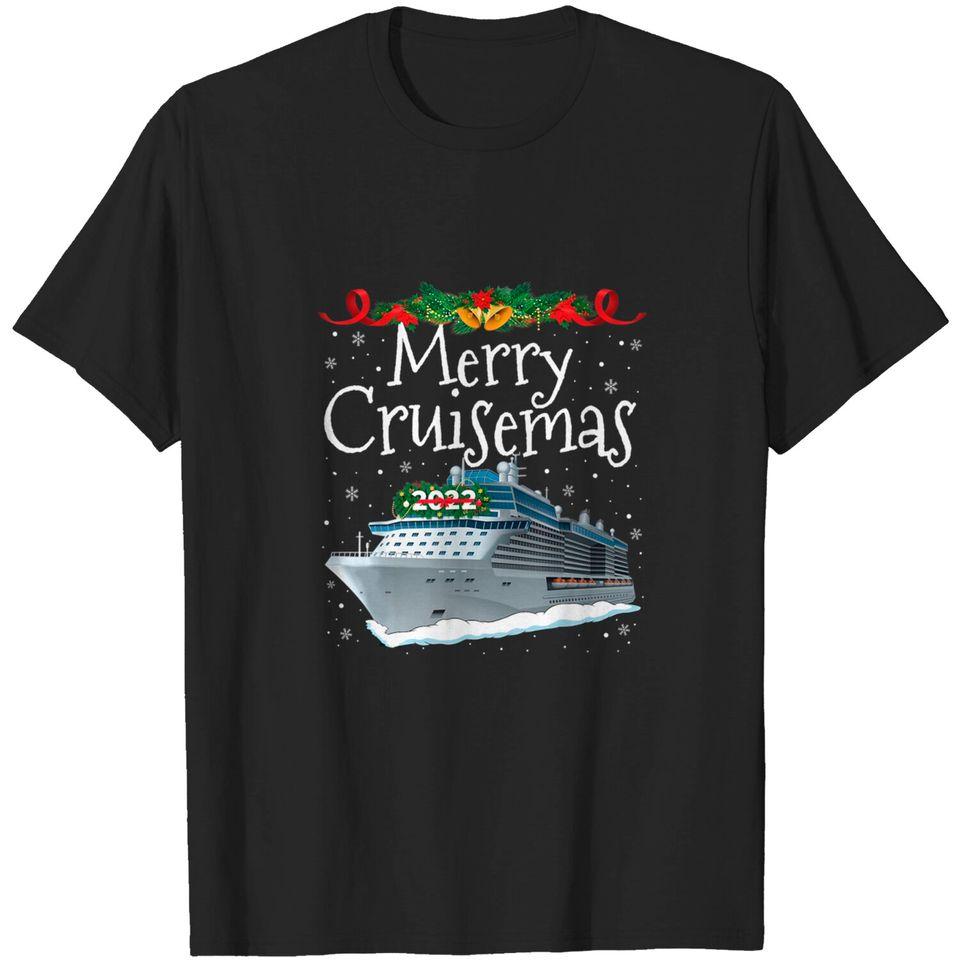 

Merry Cruisemas 2022 Christmas Matching Family Cruise Funny T-Shirt Classic T-shirt M