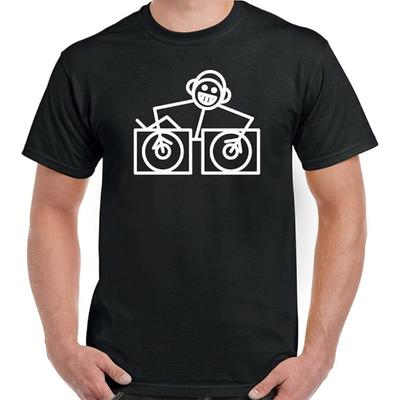 BBTHEORY Hooj Choons T-Shirt Mens Retro Music Label Dance House Rave Top