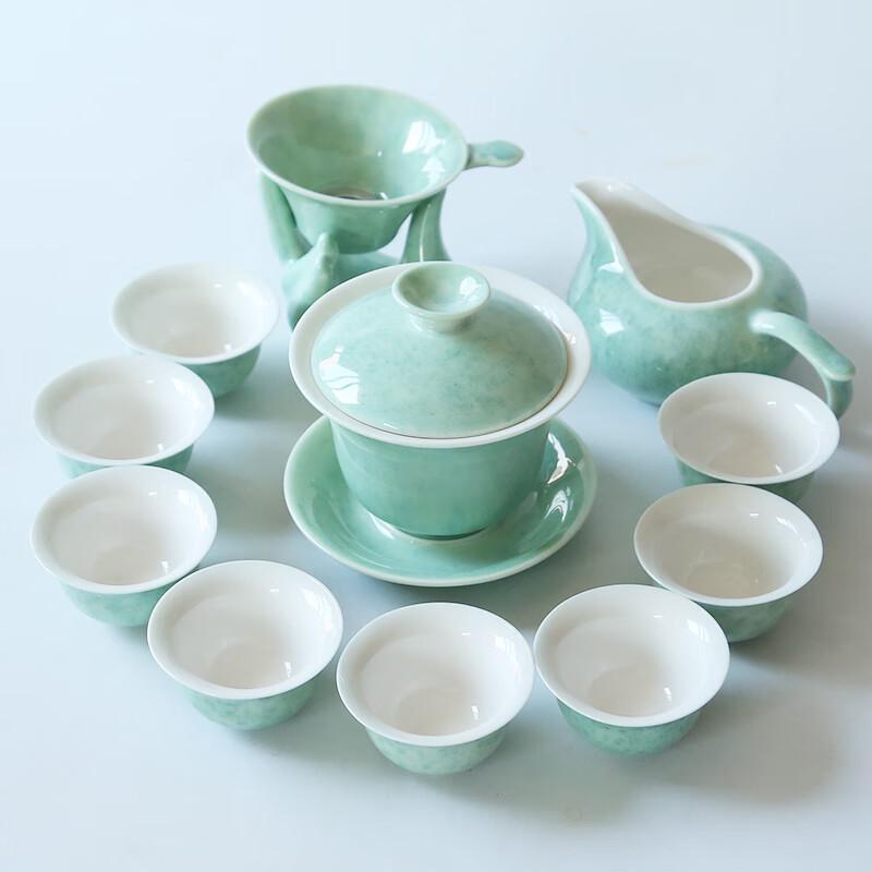 Sushui Celadon Keramický Čajový Set Kung Fu
