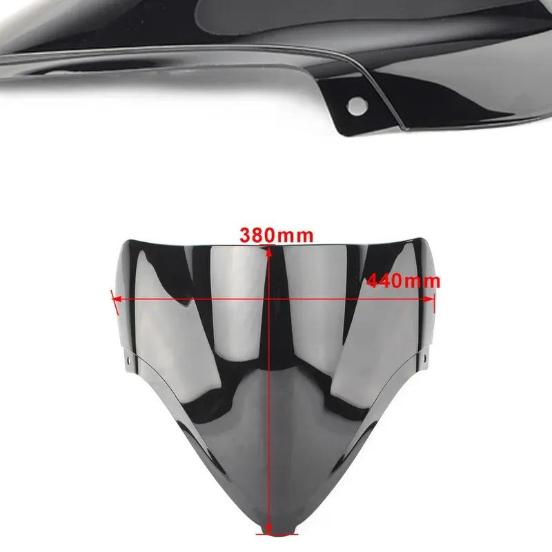Motorcycle Double Bubble Windshield Deflector Protector Wind Screen For Suzuki Hayab GSX 1300R GSX-R 1300 GSXR1300 2008 -2018