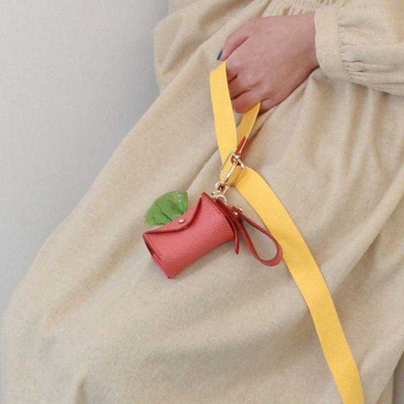 MAISON DE MIU Tragebeutel Tasche Koralle