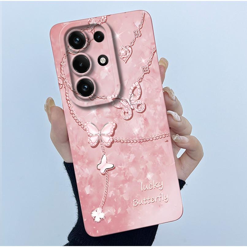 For Itel S26 Ultra Super 26 Ultra S688LN Case Simplicity Oil Painting Floral Silicone Soft Casing New Shockproof Back Cover