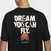 Nike Tee M90 Oc Verb Letter Logo Design Casual Pullover Short Sleeve T-Shirt Men Tops Black FZ8084010