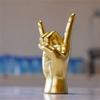 "Rock and Roll" Crafts Hand Gesture Statue Party Livehouse Day Music Theme Crafts Centerpieces Statue Bar Party