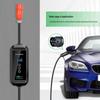 European Standard 16A 11KW Portable Car Charger, 5m Cable