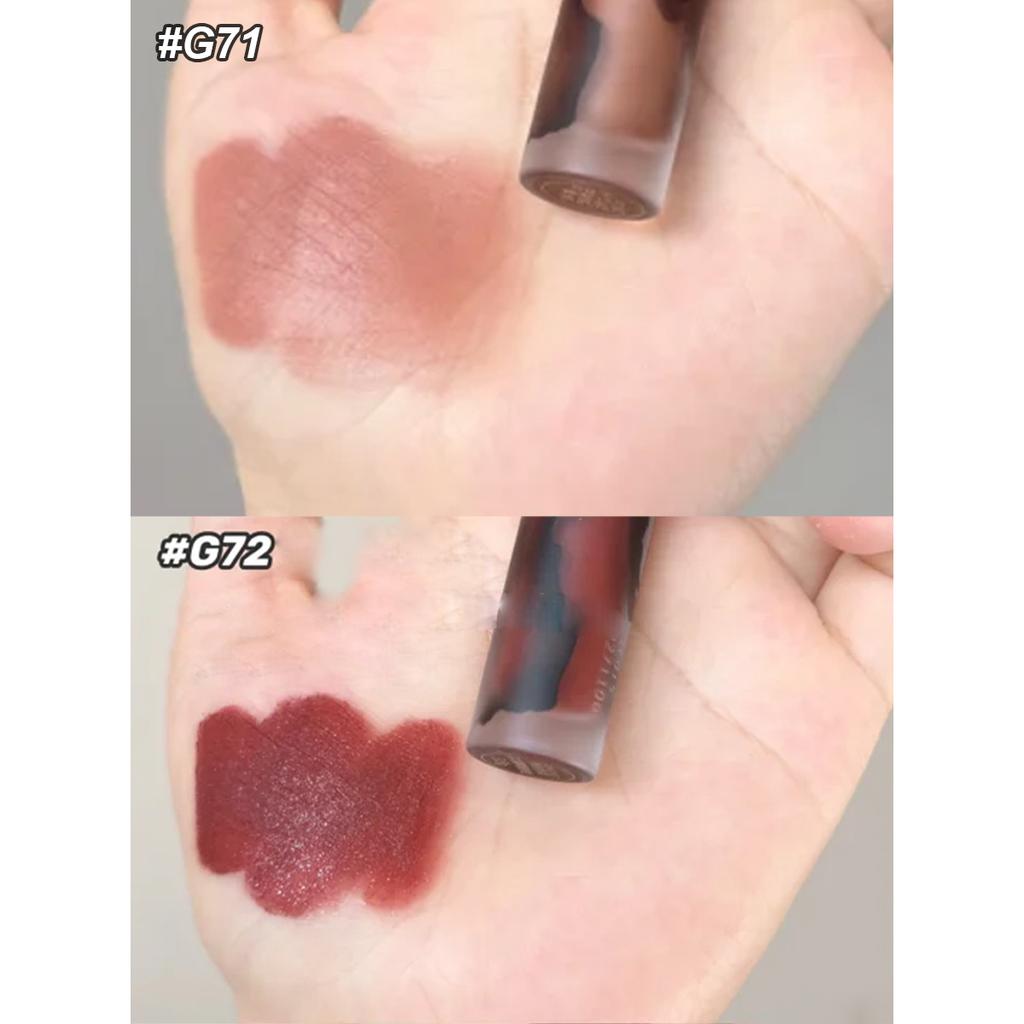 Girlcult Love Whisper Matowy Płynny Szminka Aksamitnie Miękki Matowy Tint do Ust Lekki Nie Wysuszający Długotrwały Wykończenie Soft Focus do Odważnego Codziennego Makijażu Prezent