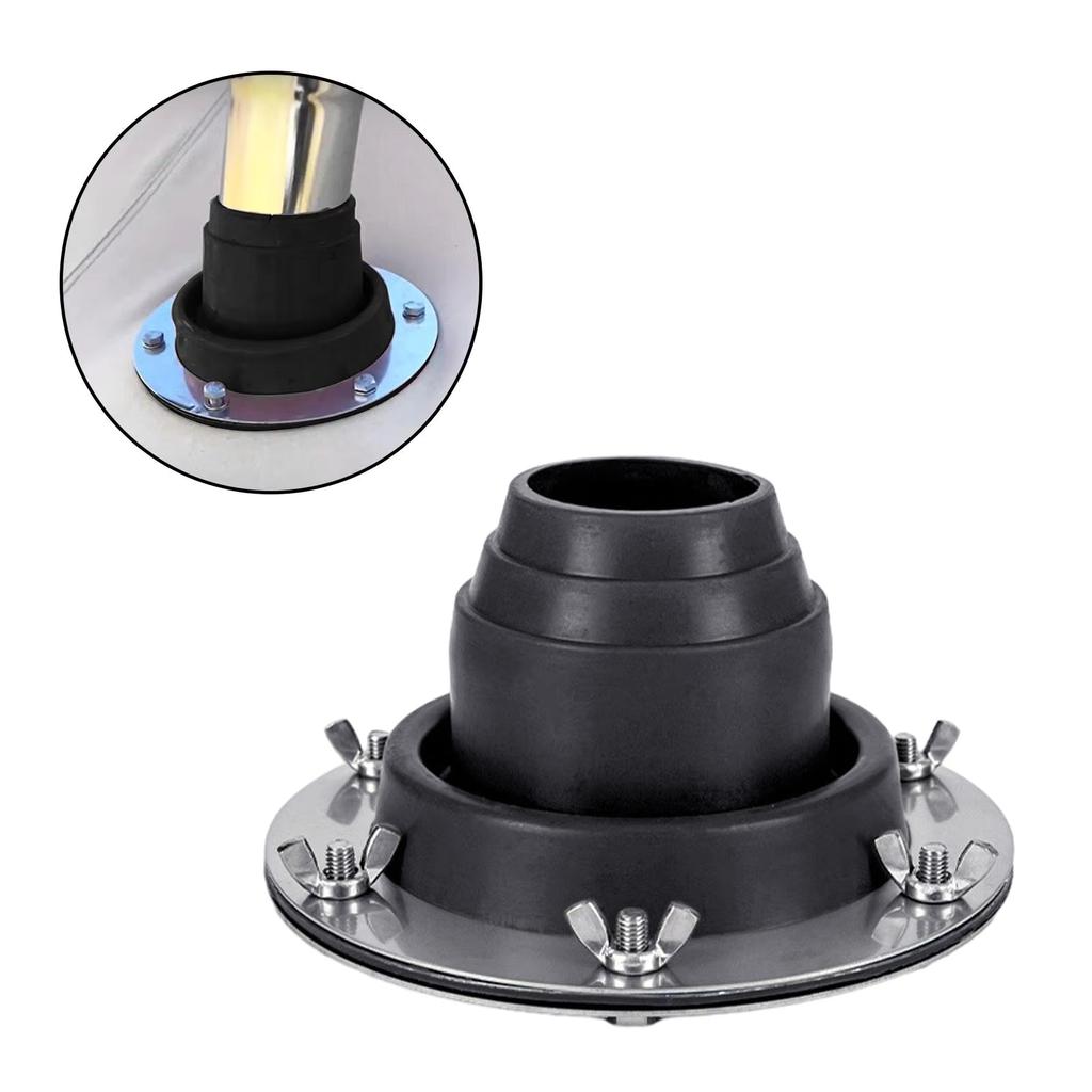 Silicone Tent Stove Vent Fire Resistant Round Hole Base for Chimney Tent Flashing Tent Stove Hole for Travel Stove