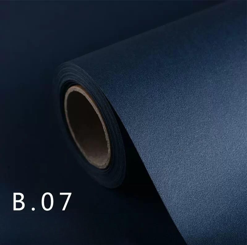 60cmX6Yards Role Barevný Vellum Kraftové Papíry Květinové Balicí Papíry Materiál na Kytice Černý Silný Ražba Balicí Papír na Dárkové Krabičky