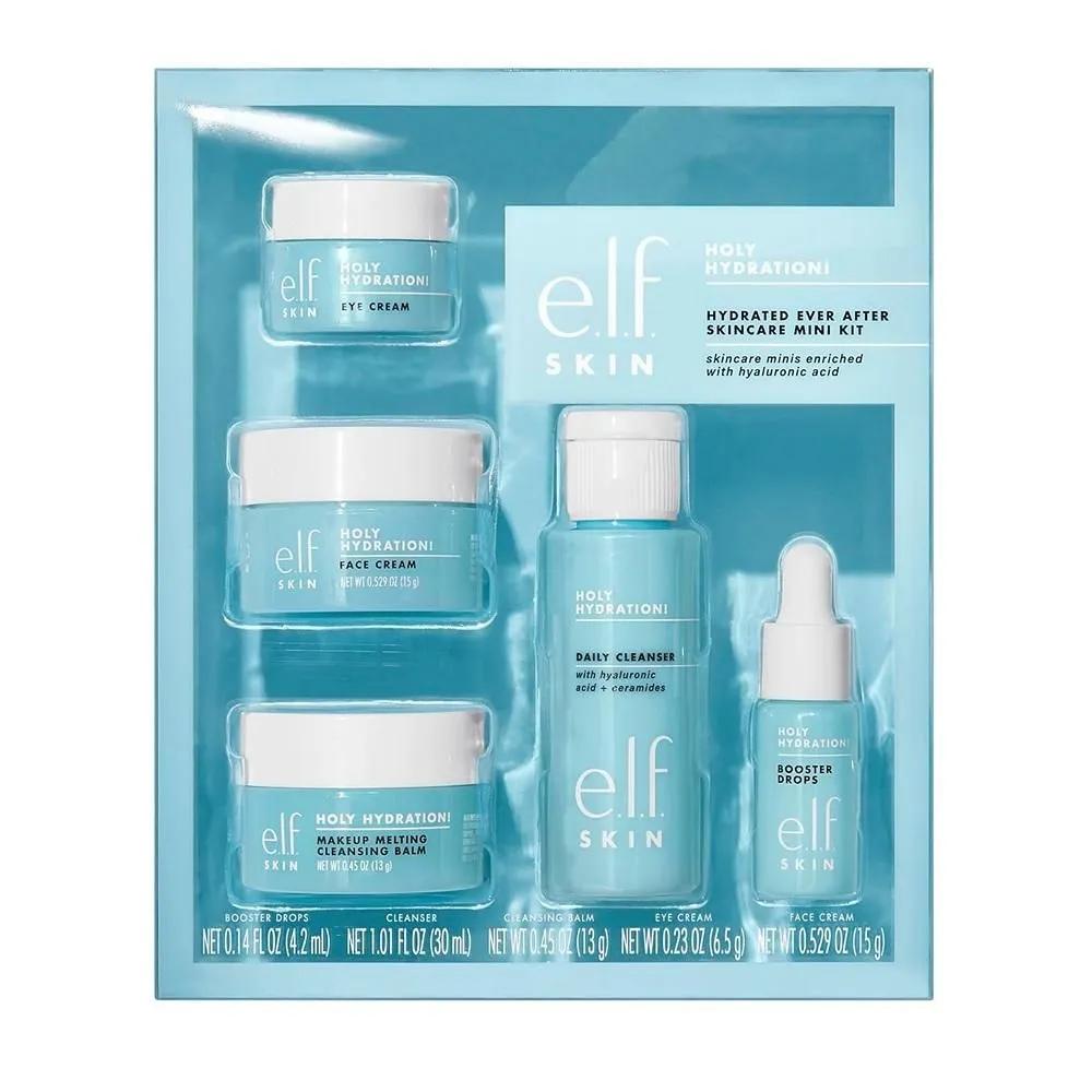 e.l.f. Ever After Skincare Mini Kit (5-pack) e.l.f. SKIN Holy Hydration Hydrated Ever After Skincare