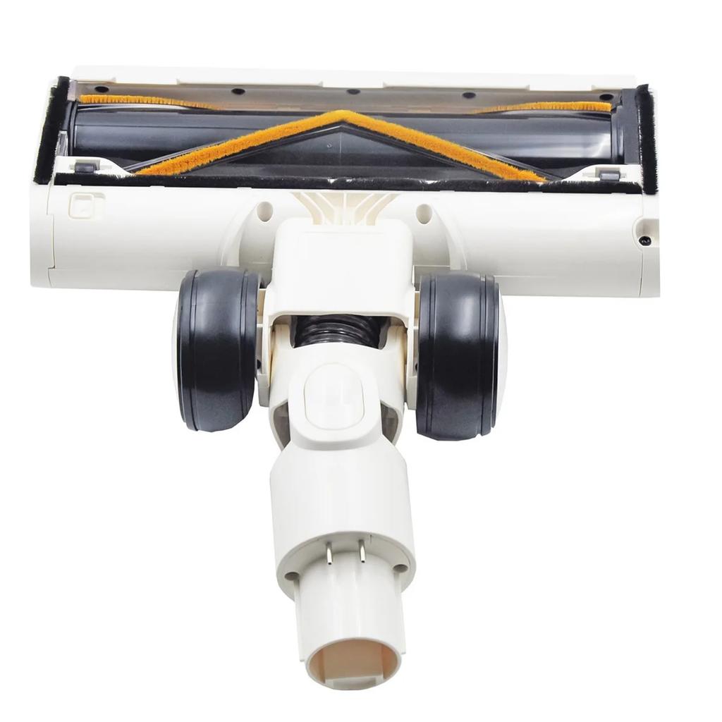 Vacuum Cleaner Electric Floor Brush Head for Dreame R10 R20 R30 T30, Soft Roller Brush Head with LED Dust Lights, Mop Attachment