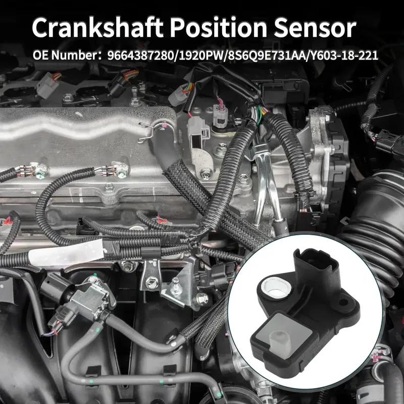 Camshaft Position Sensor 9664387280 For Citroen Peugeot 3008 307 308 4007 4008 407 5008 9664387380 31216677 13627808449 1517990