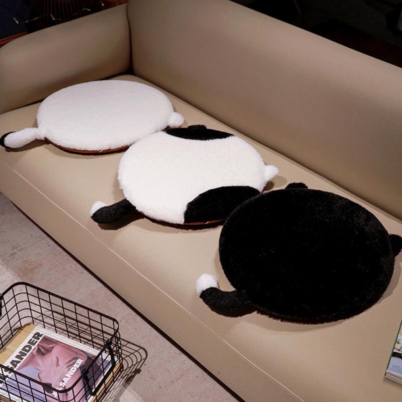 Cartoon Cat Memory Foam Office Chair Cushion Washable Multi-Use Floor Tatami Sofa Decor Seat Cushion Cute Student Chair Pad