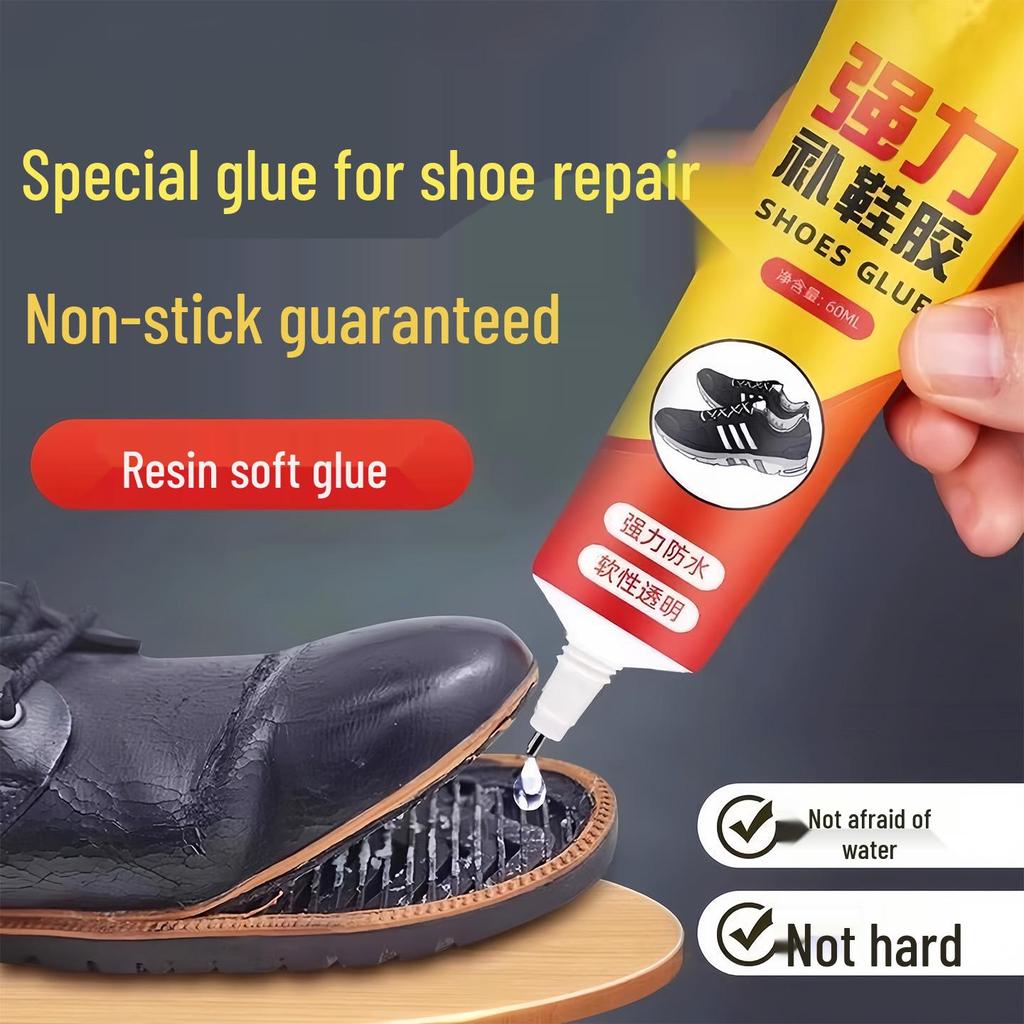 Shoe Repair Glue: High Viscosity, Flexible, Waterproof for Cloth, Leather, Sports, and Sneakers