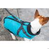 Manteau Pour Chien - Trixie - Pontis - Turquoise - 33 Cm - Harnais Intégré