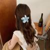 Flower Hair Claws Summer Beach Women Travel Hair Clips Bohemian Hairpins Girl Female Fashion Hair Accessories Barrettes Headwear