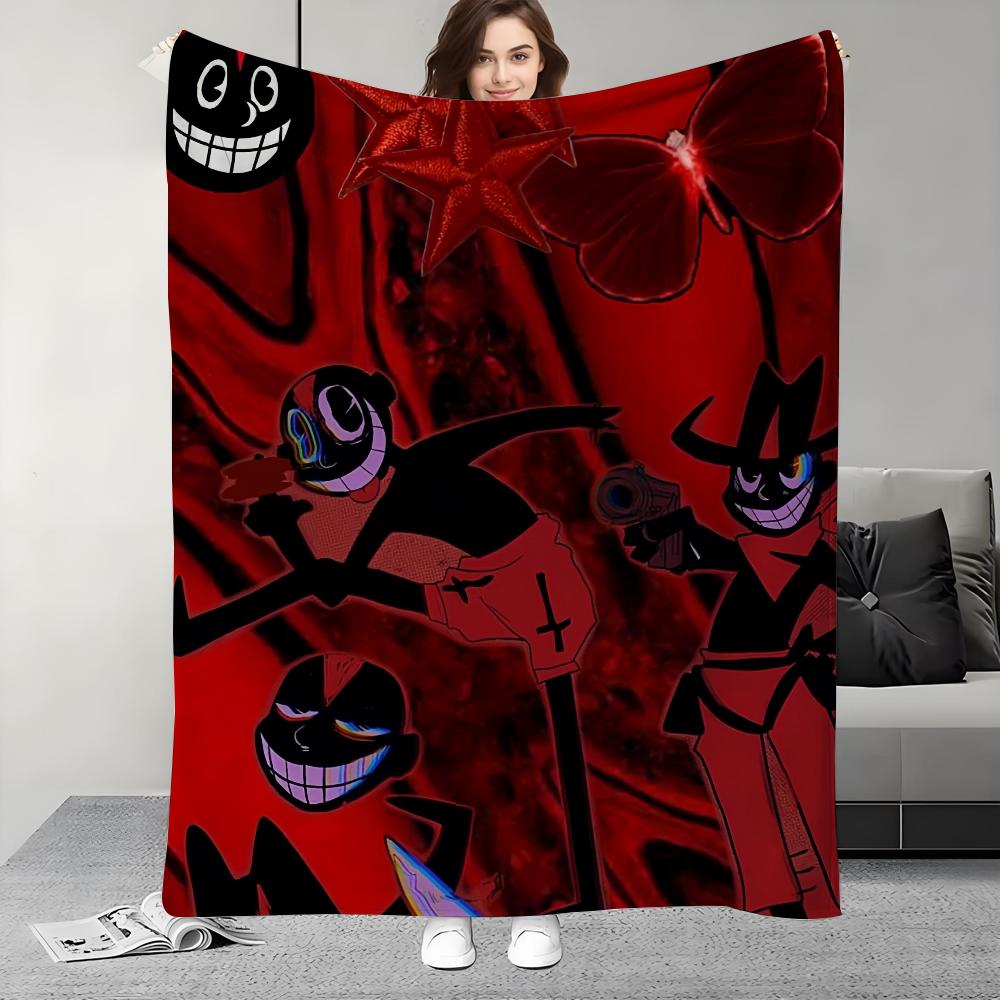 Musica Hip Hop Lil D-Darkie Design Coperta Leggera Per Dormitori, Pisolini, Soggiorno, Ufficio, Divano, Stagione Unica