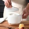Ruhan Ceramic Double Lid Stew Pot
