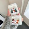 Frohe Weihnachten Neujahr Kopfhörerhülle für Airpods 4. 3. Pro 3 Weiche Hülle für Airpod 2 3 1 Schutzhülle Schale Fundas