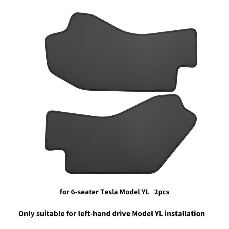 For Anti kick pads on both sides of the Tesla Model YL center console, 6-seater Model Y L center console protective pads, 2pcs