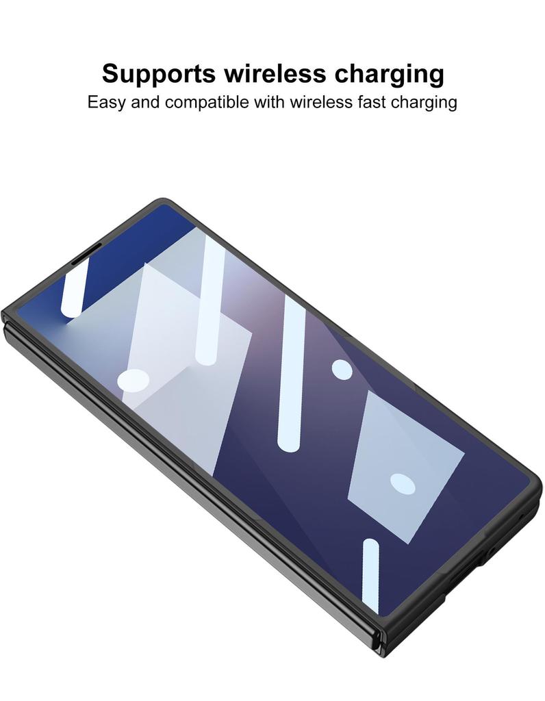 Samsung Z Fold7 Magnetic Wireless Charging Protective Case with Car Mount Holder