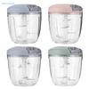 Manual Pull String Food Chopper - Multi-Function Vegetablemeatgarlic Mincer Kitchen Gadgets