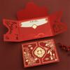 Chinese New Year Card With Envelope Embossed Holiday Greeting Card For Festival Celebration And Traditional Blessing