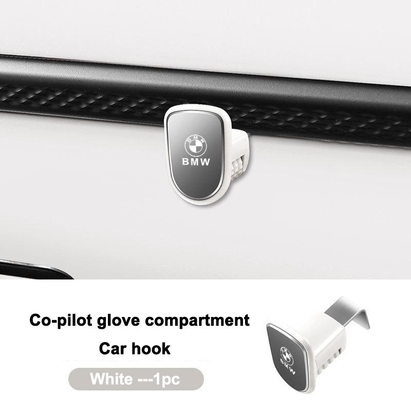 Car Headrest Hook Storage Hanger For BMW E91 X5 E70 F11 E30 F31 X3 F25 F32 x7 Back Seat Organizer Holder Keychain Accessory gzbf35