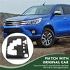 For Toyota Hilux 2015- Carbon Fiber Car Gear Shift Panel Cover Trim Car Styling Car Interior-M53K