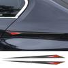 2Pcs Car Universal Door Body Decoration Protector 3D Car Body Fender Side Wing Sticker Blade Decal Auto Modification Accessories