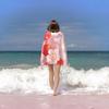 Flower Strawberry Fruit Beach Towel for Men Women Lightweight Thin Absorbent Quick Dry Pool Towel Sand Free Beach Towels for