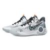 Nike KD Trey 5 IX Cushioning Abrasion Resistant Impact Resistant Super Light Mid top Basketball Shoes Unisex Light Gray CW3402-011(Team529-)
