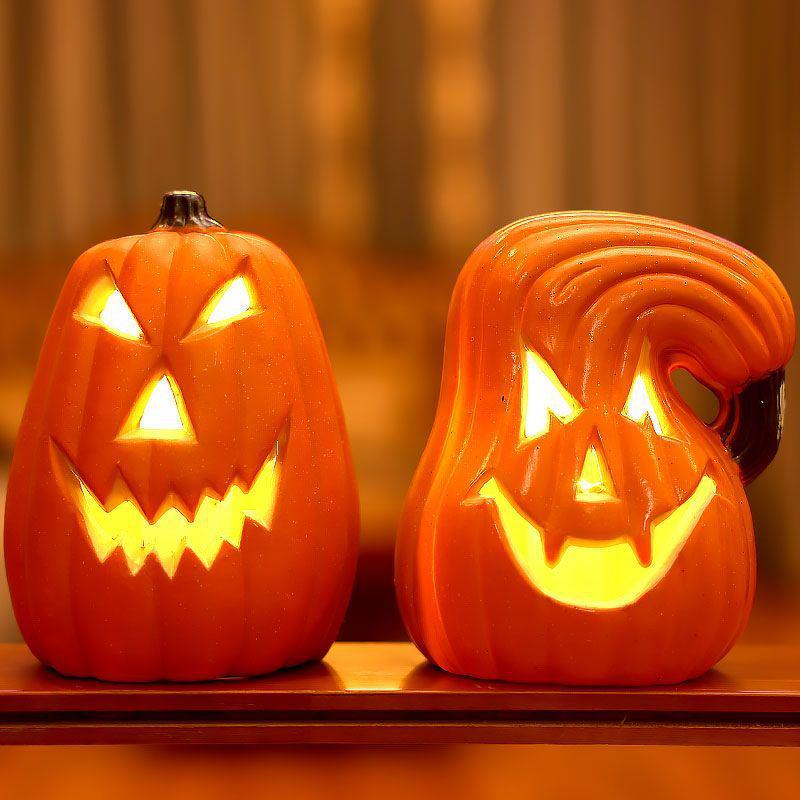Luminous Halloween Pumpkin Lantern for Decoration