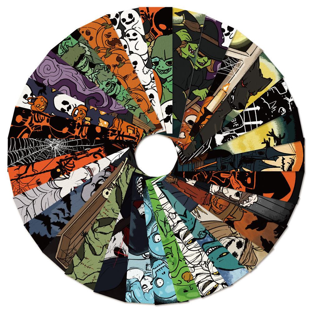 Набор из 30 закладок на Хэллоуин — фото 6